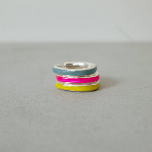 Color Resin Ear Cuff