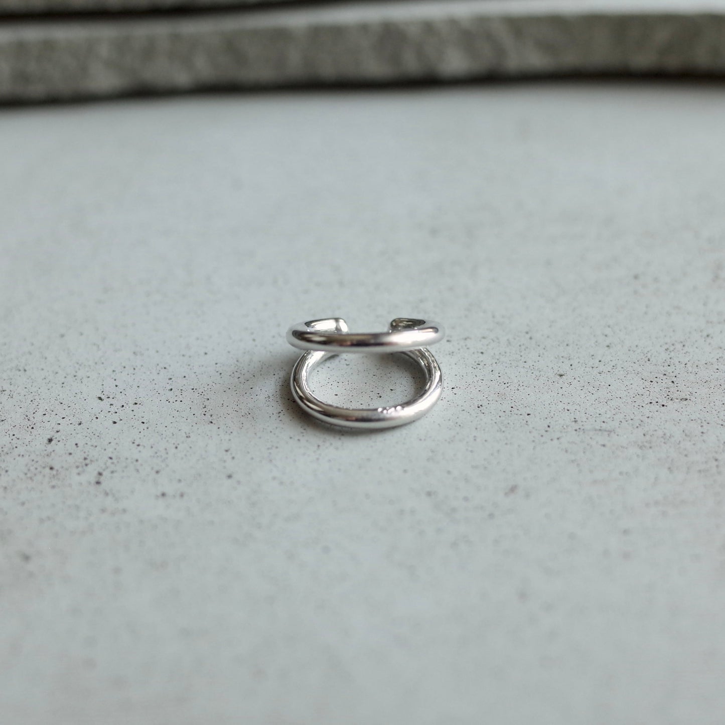 Small Two Strands Ear Cuff