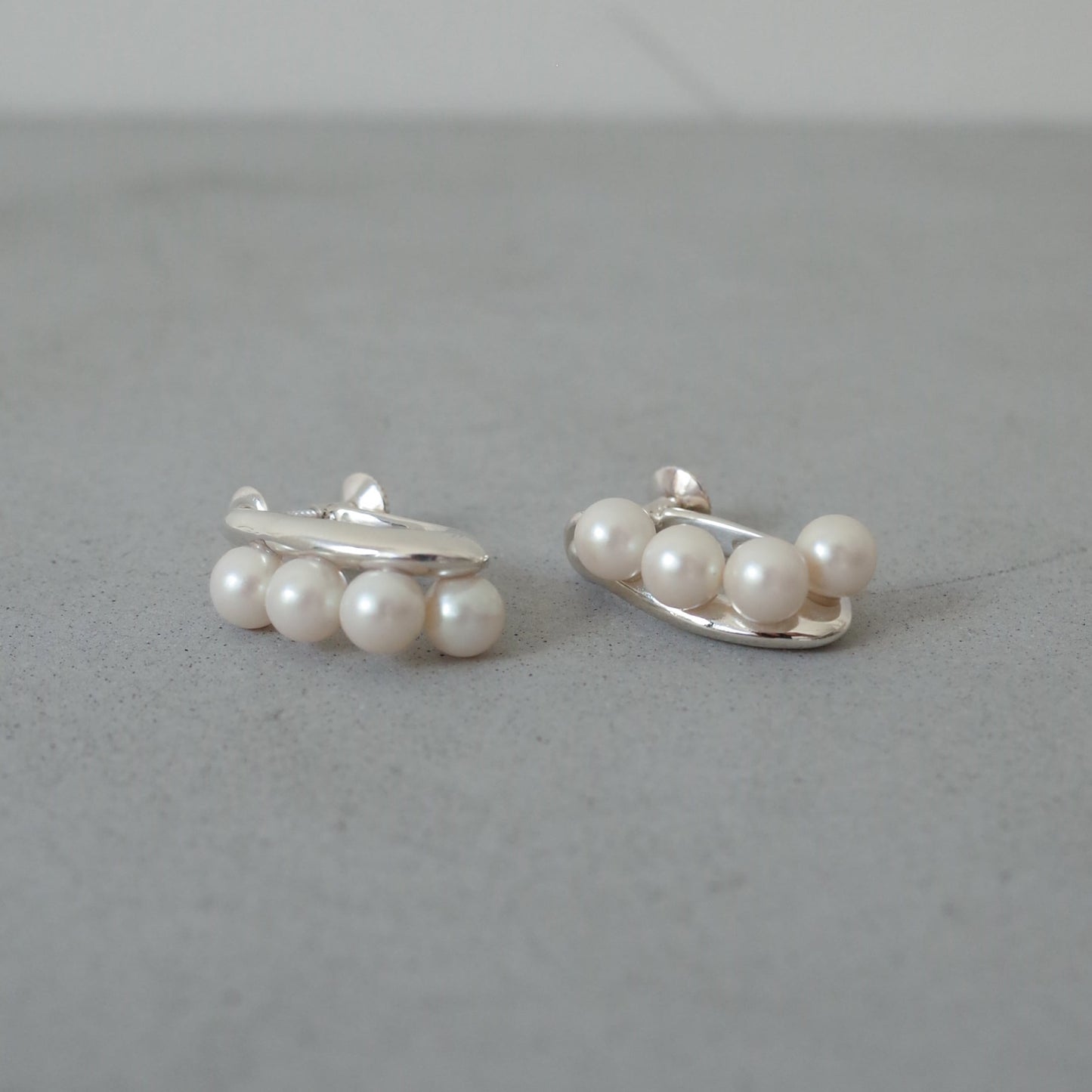 Quad Pearl Earring