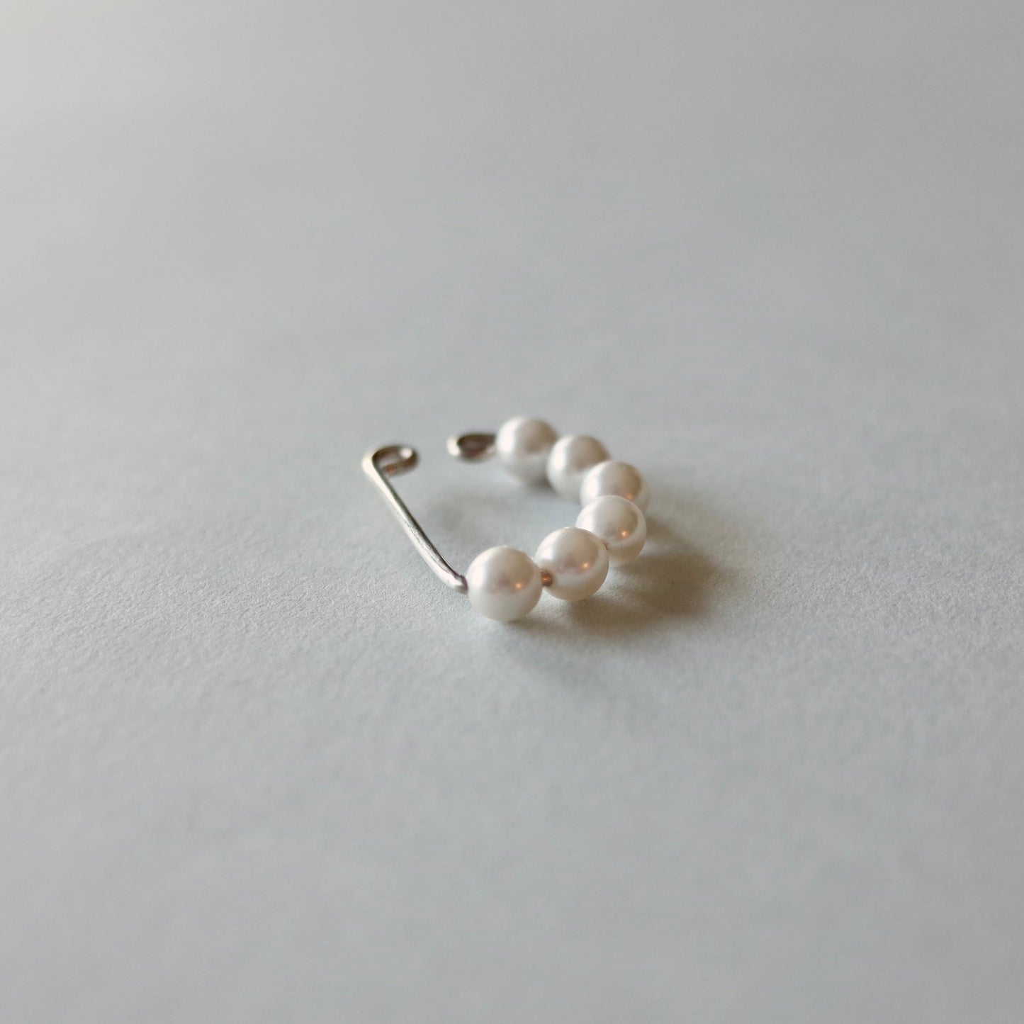 Crescent Pearl Ear Cuff