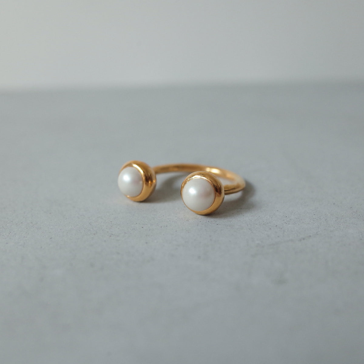 Telescope Duo Pearl Ring（ゴールド） リング - warmth