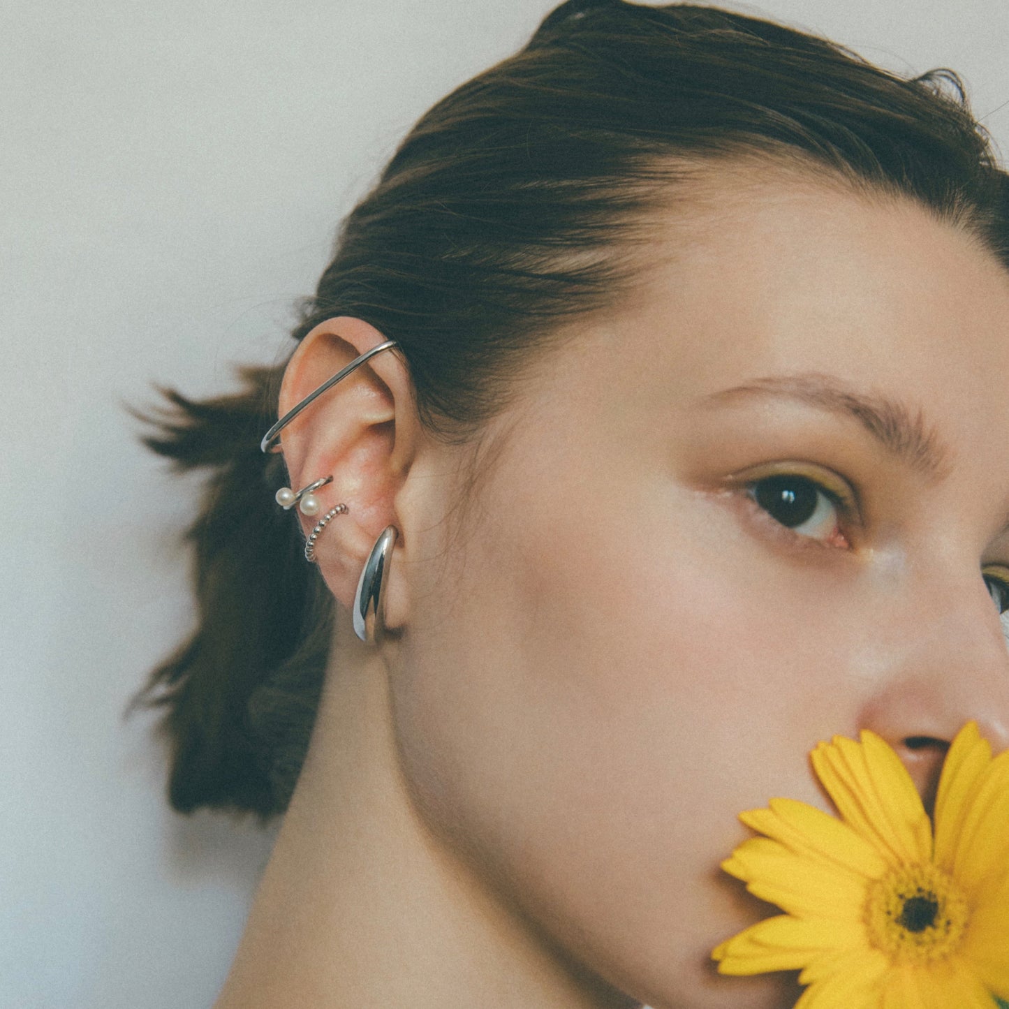 BallChain Ear Cuff