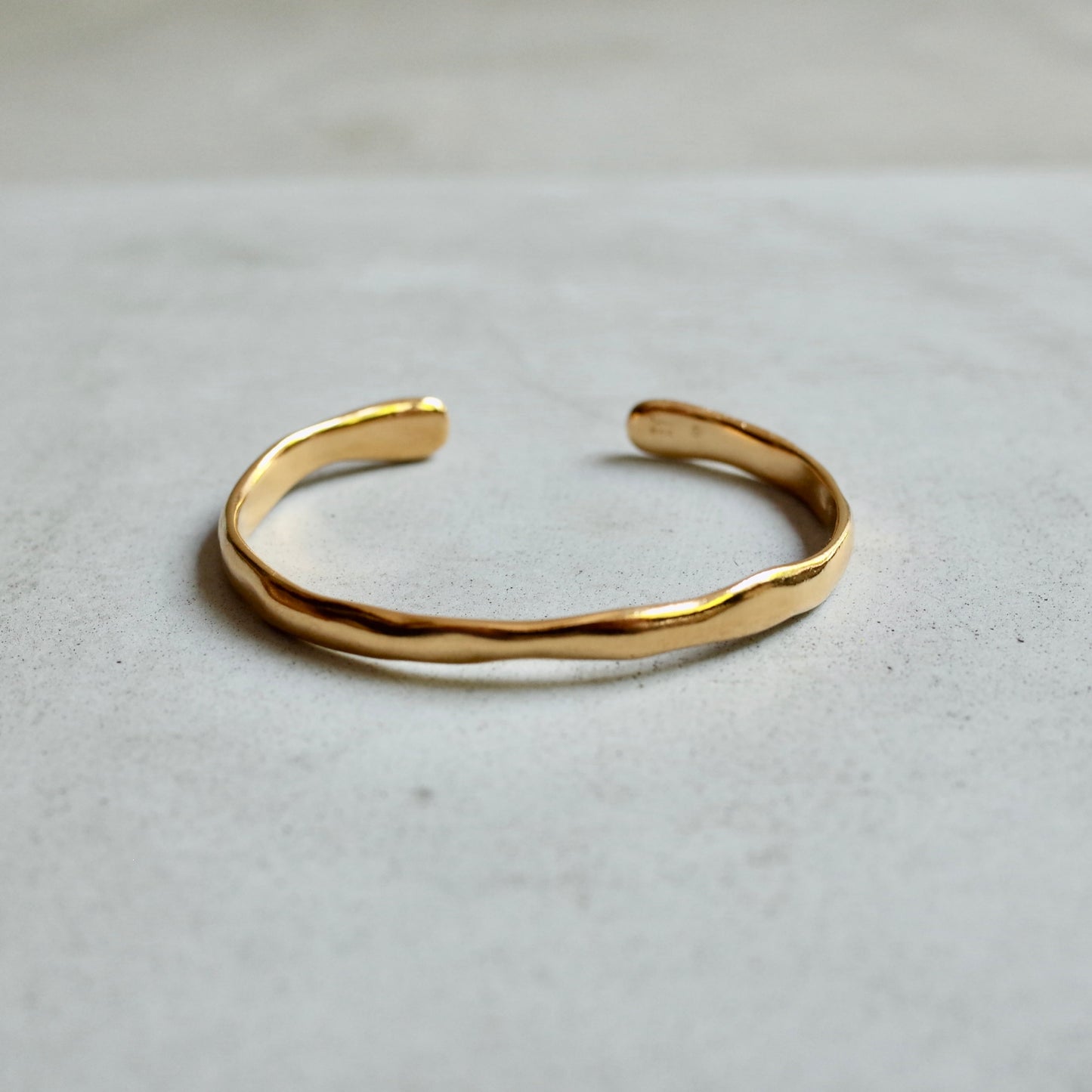 Rough Plate Bangle