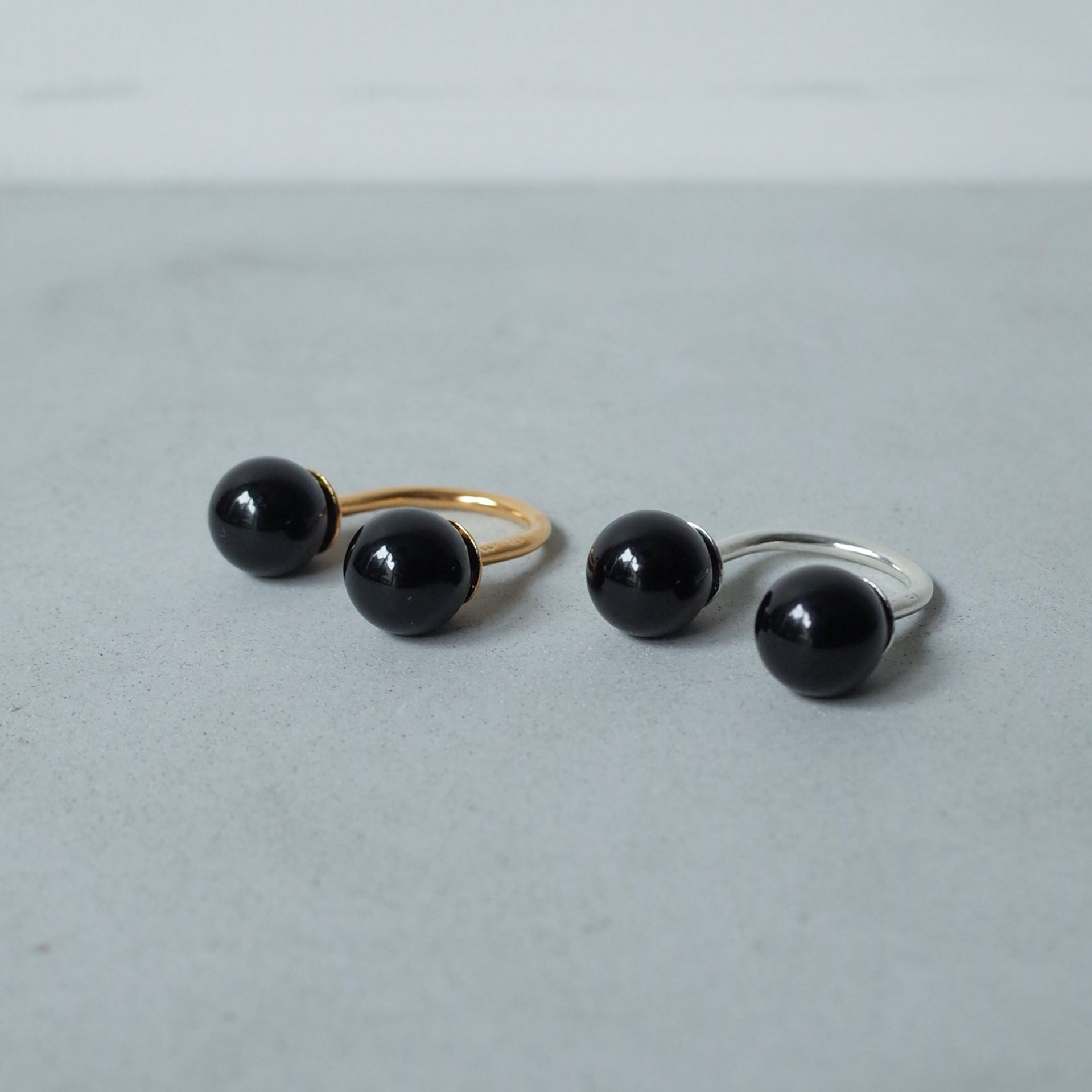 Onyx Open Ring