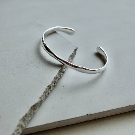 Rough Plate Bangle