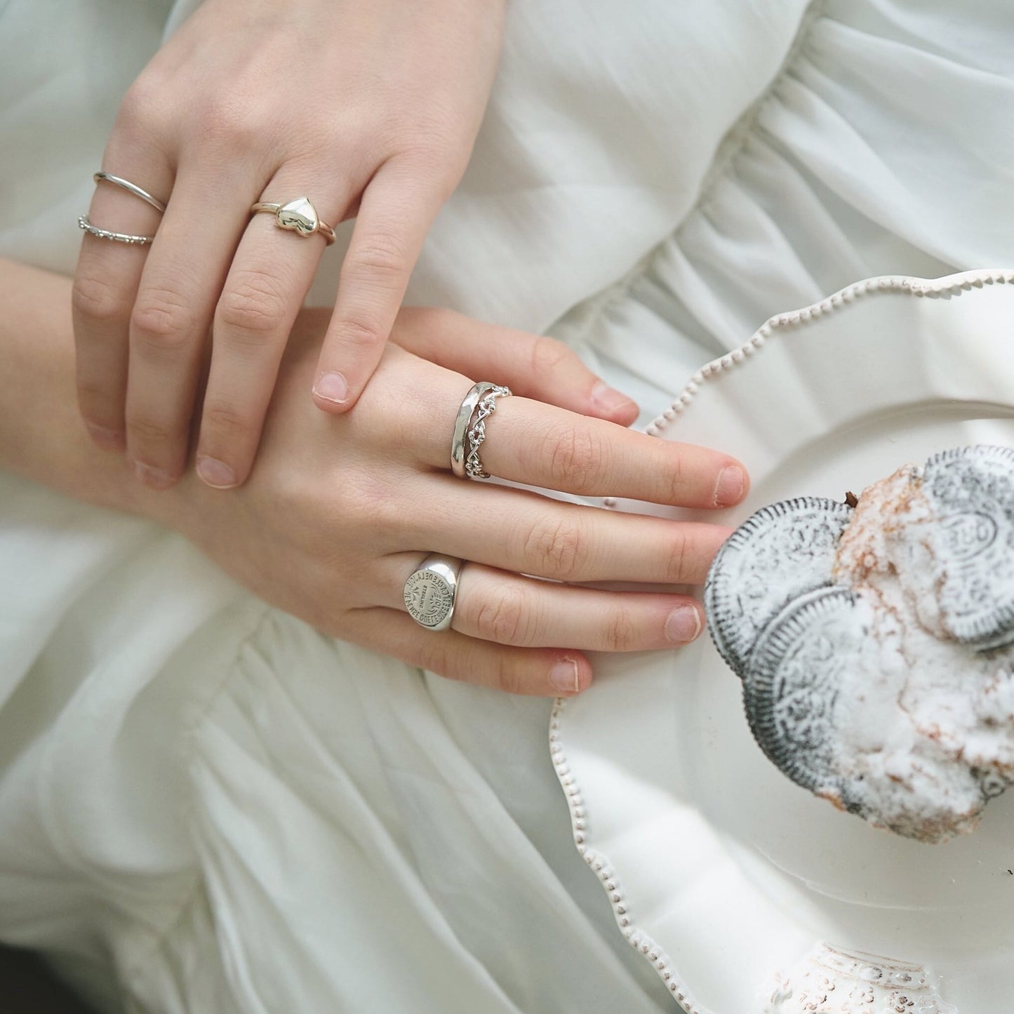 Cross Bones Ring