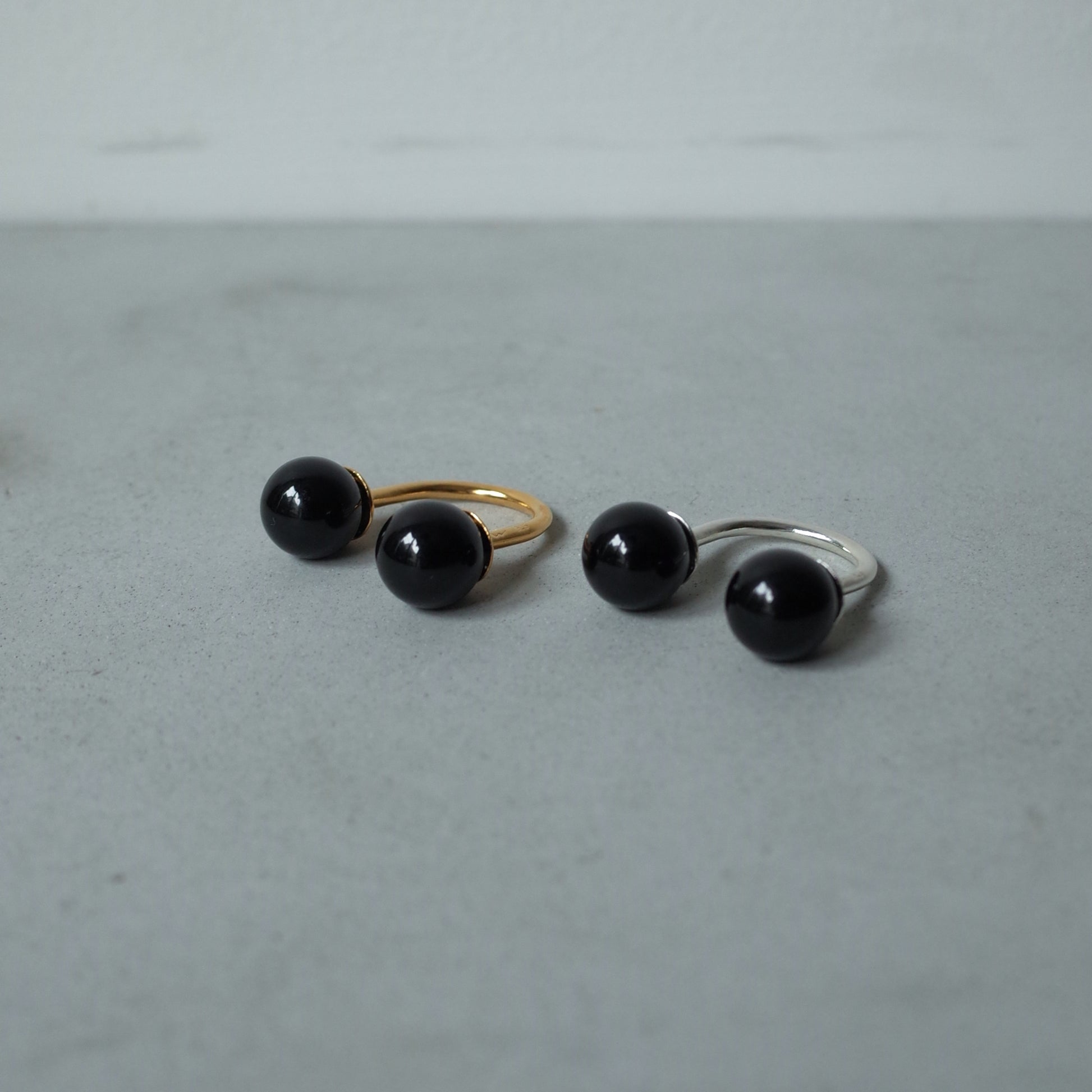 Onyx Open Ring