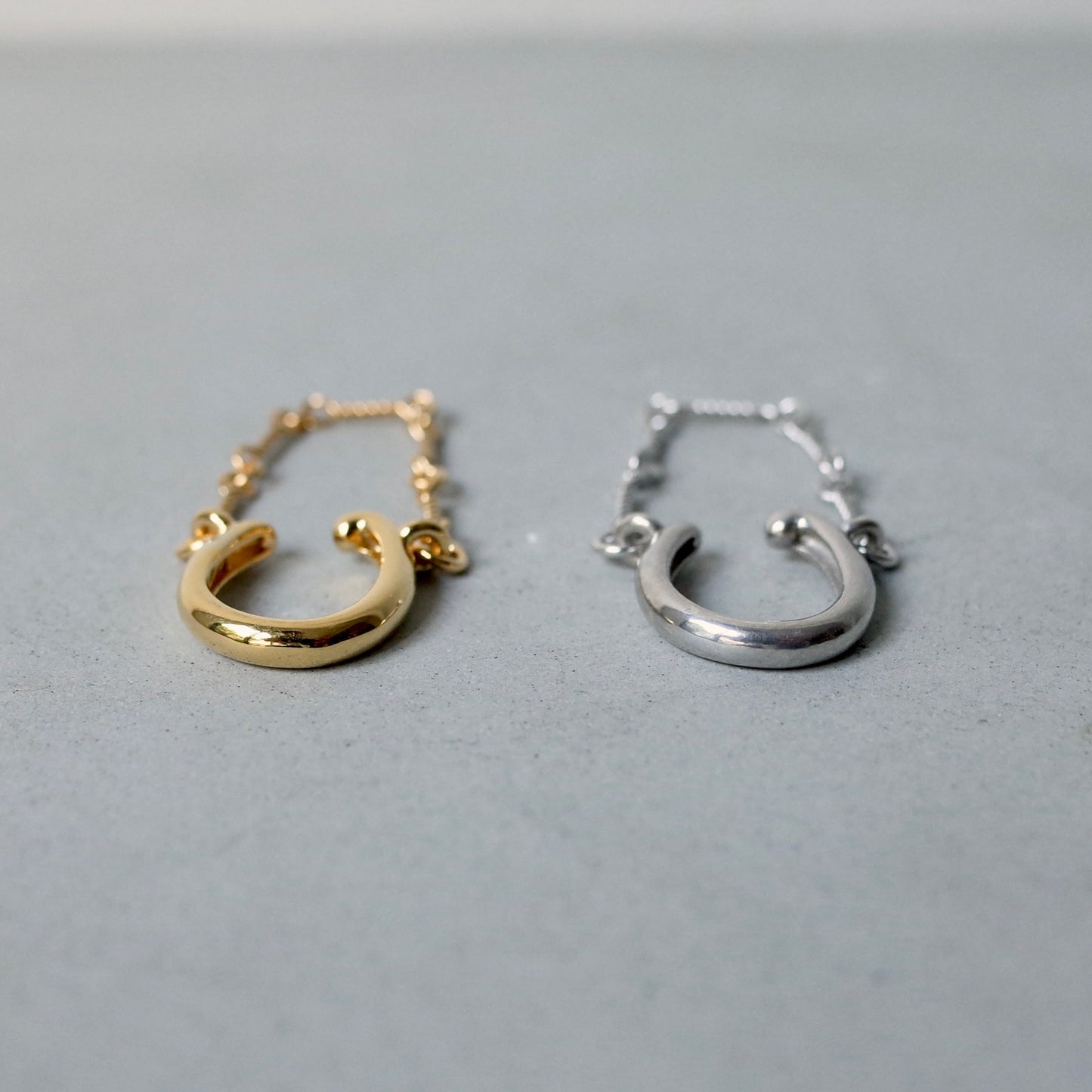 Flat AddChain Ear Cuff