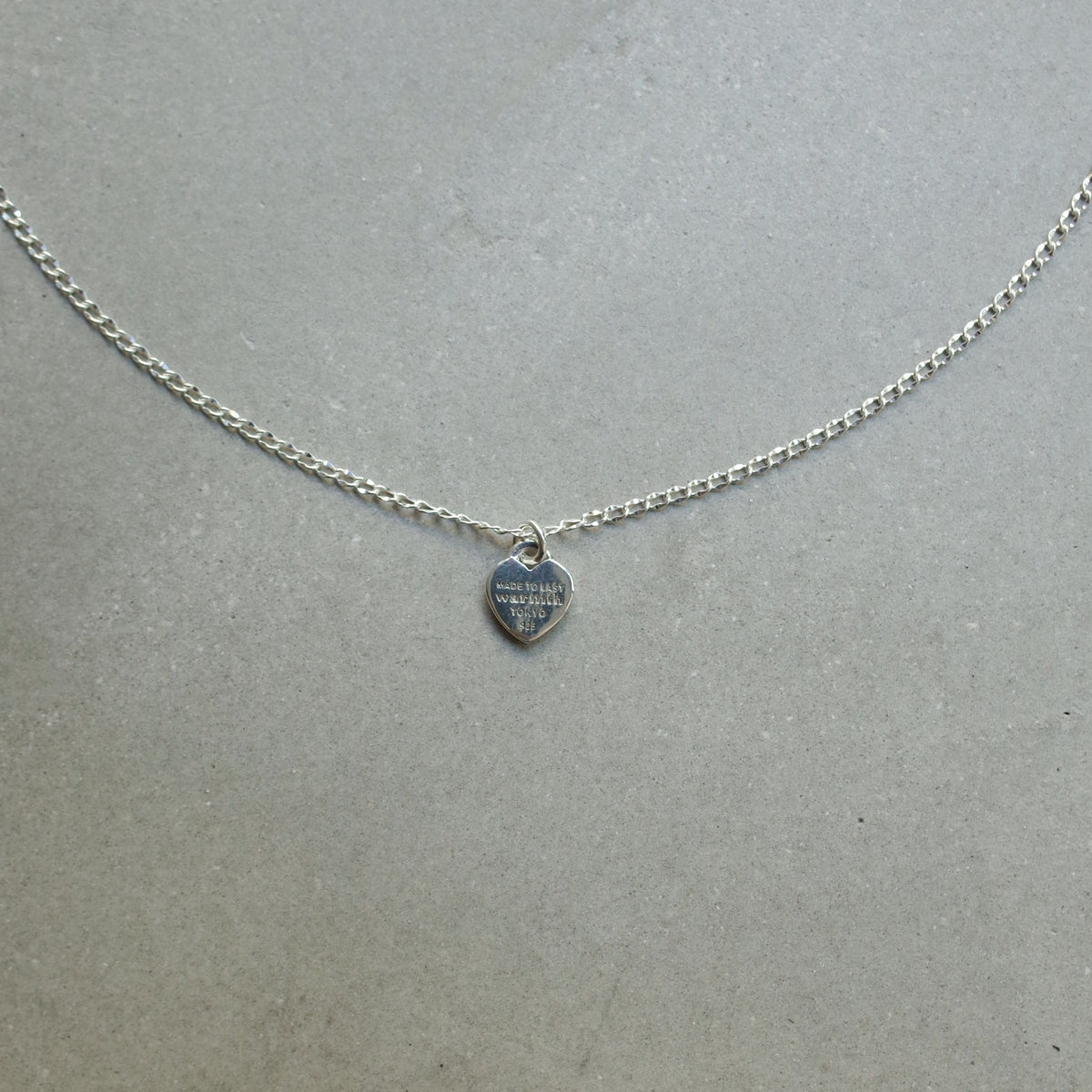 Heart Tag Necklace ネックレス - warmth
