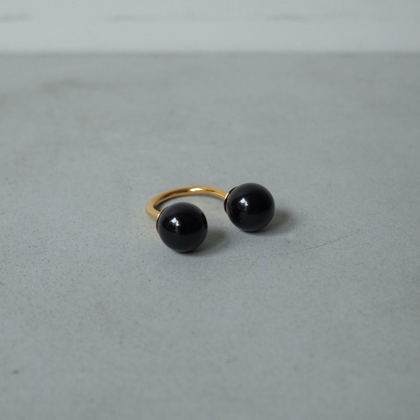 Onyx Open Ring