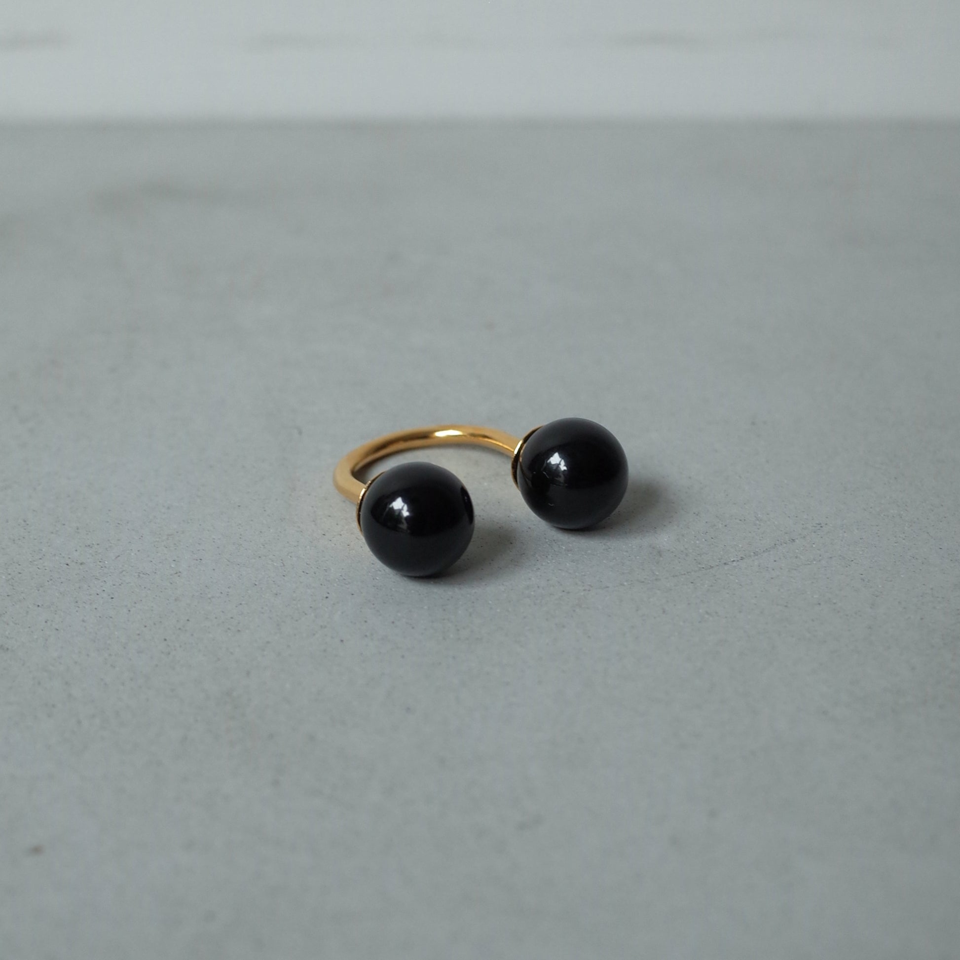 Onyx Open Ring