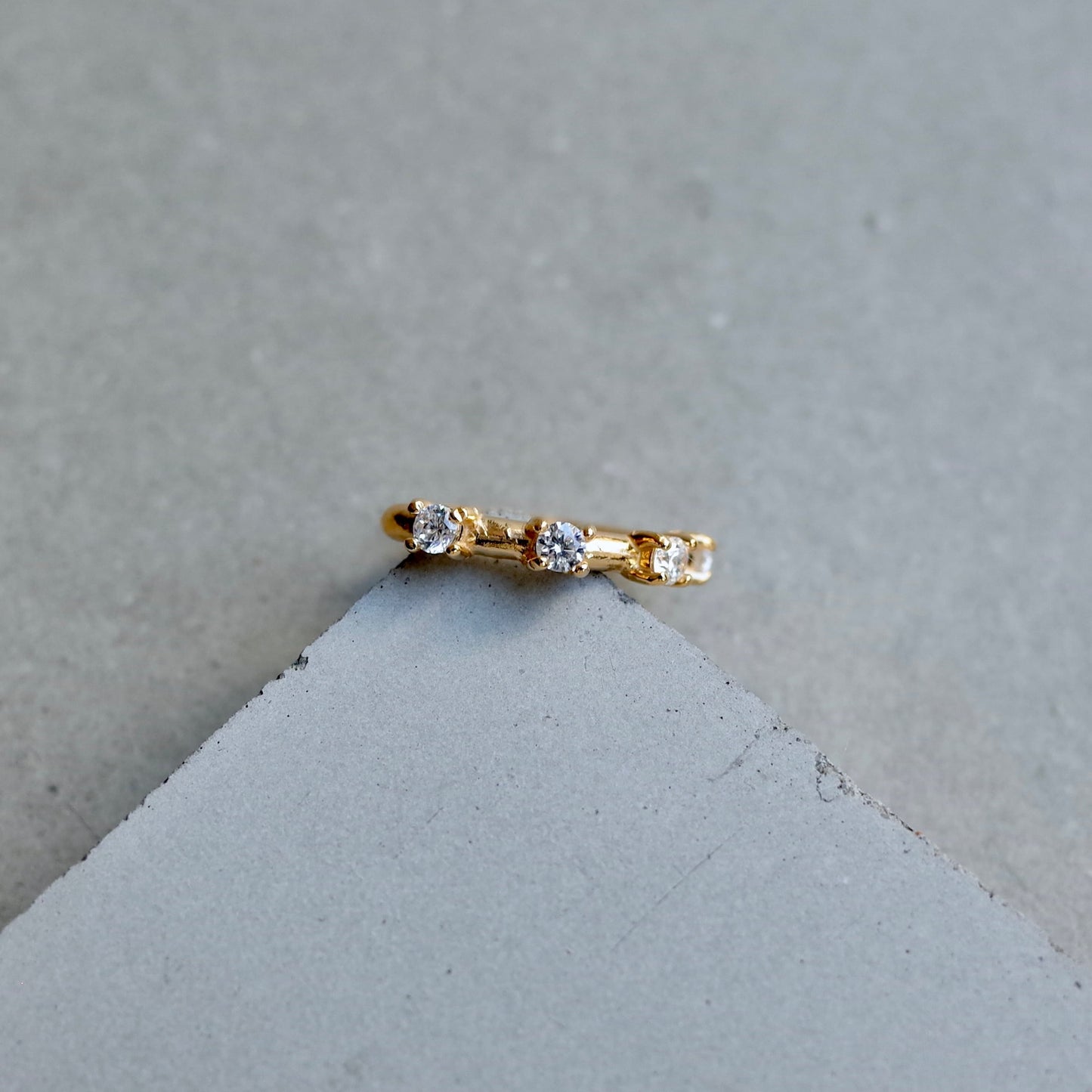 Quad Zirconia Ear Cuff