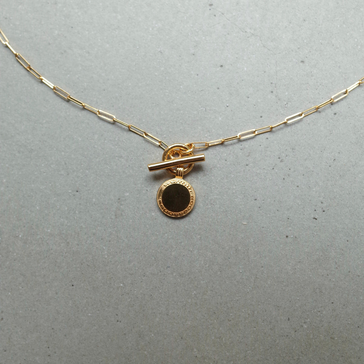 Coin Charm Necklace 2（ゴールド） ネックレス - warmth