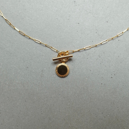 Coin Charm Necklace 2（ゴールド） ネックレス - warmth