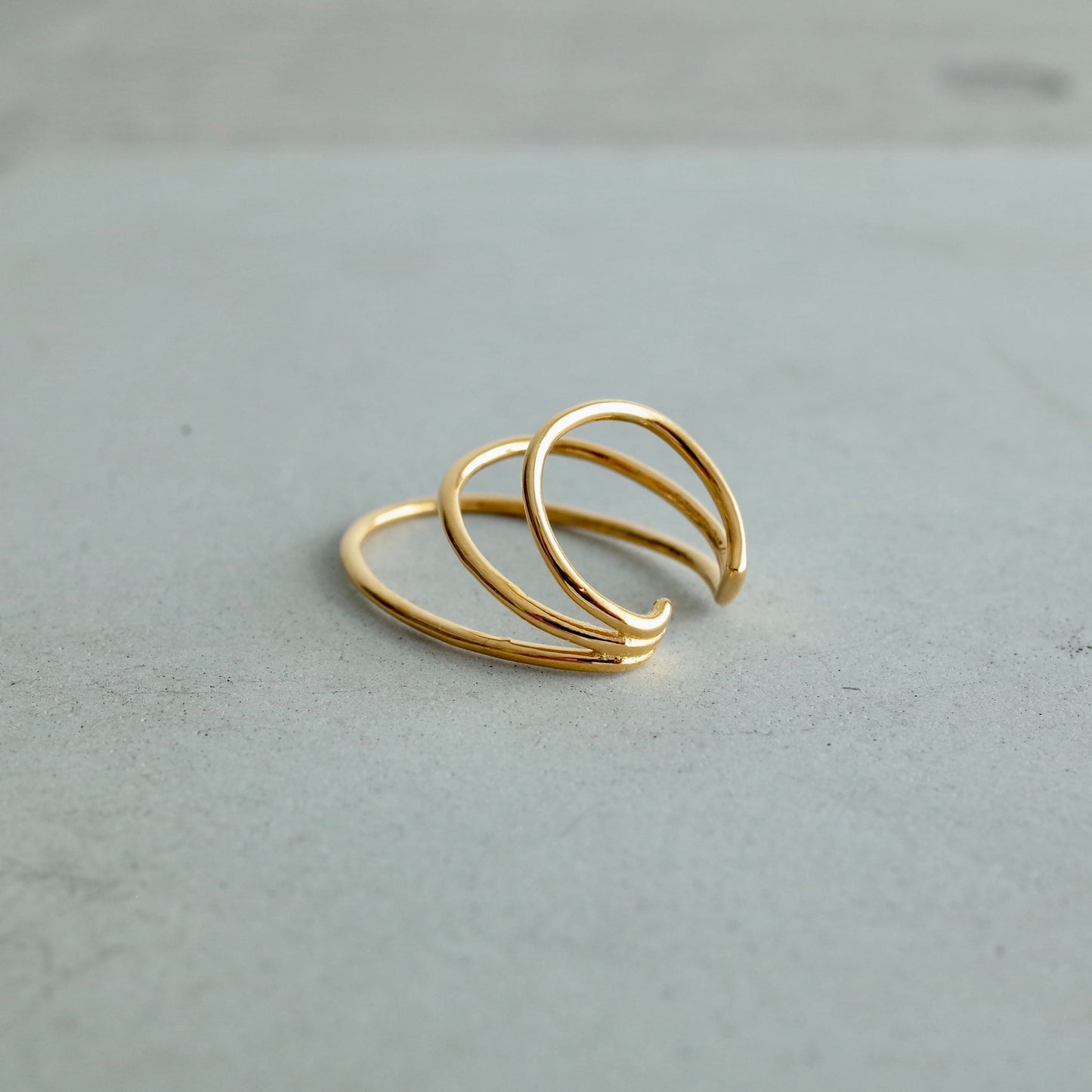 Triple Long Ear Cuff