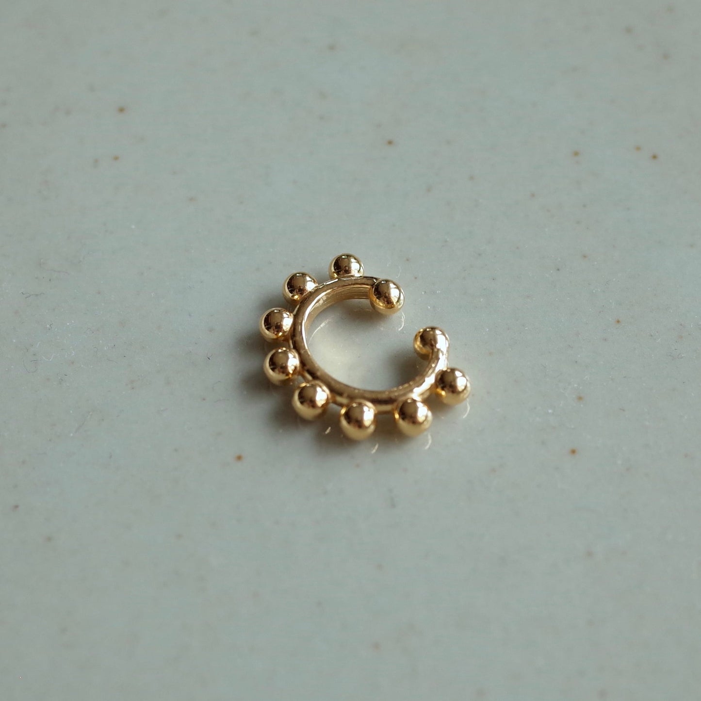 Eight Ball Ear Cuff