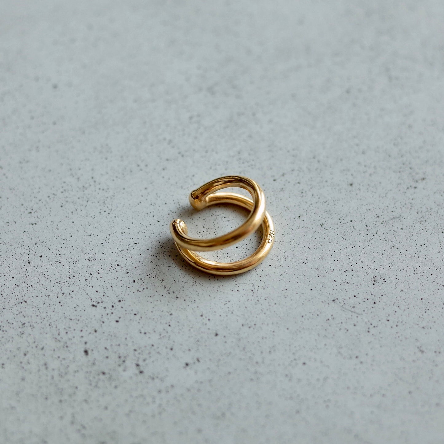 Small Two Strands Ear Cuff