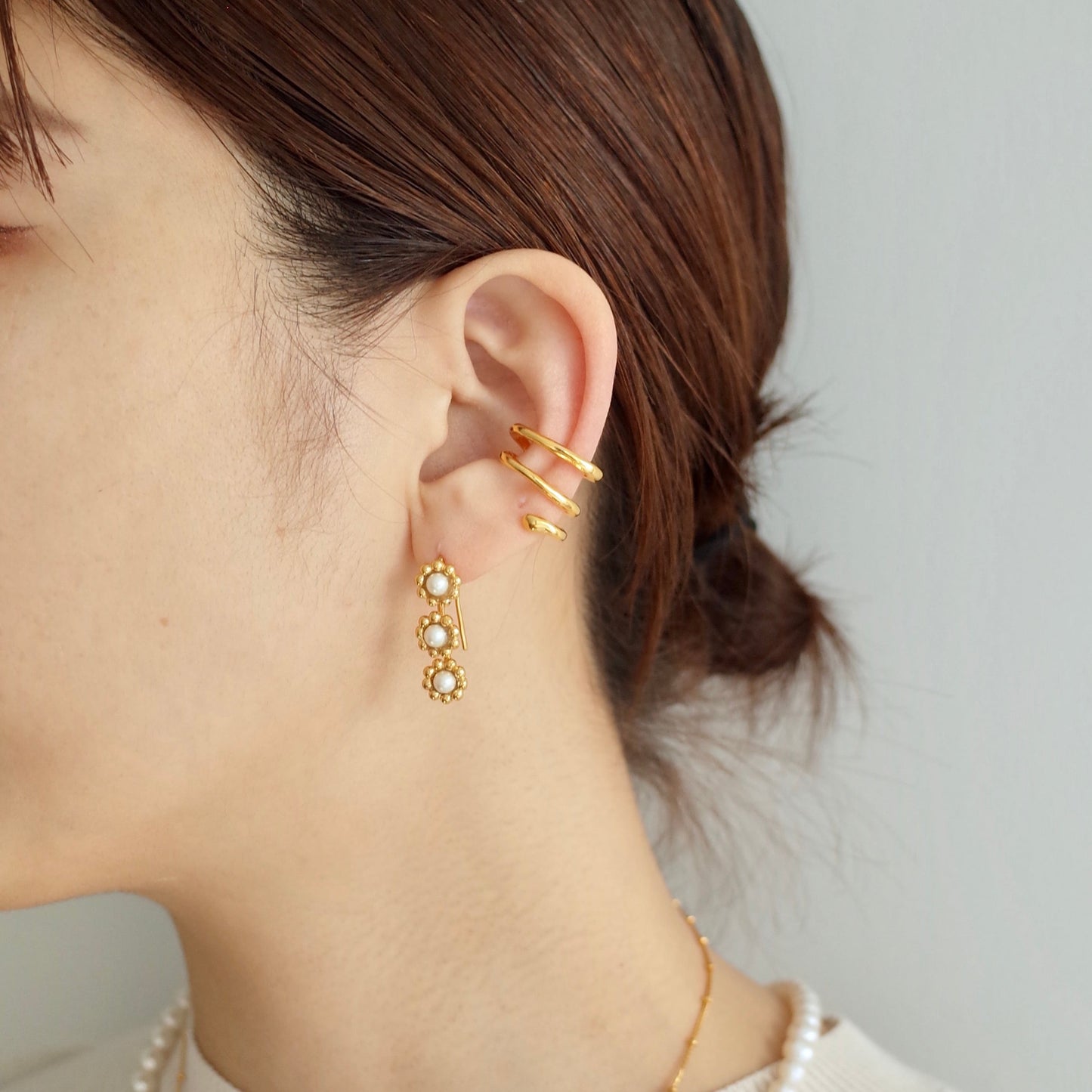 Two&Half Laps Ear Cuff