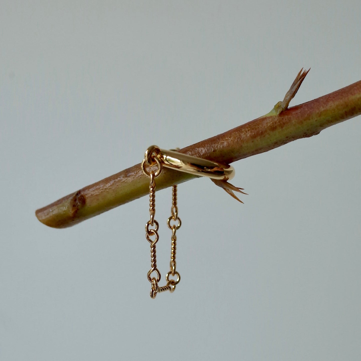 Flat AddChain Ear Cuff
