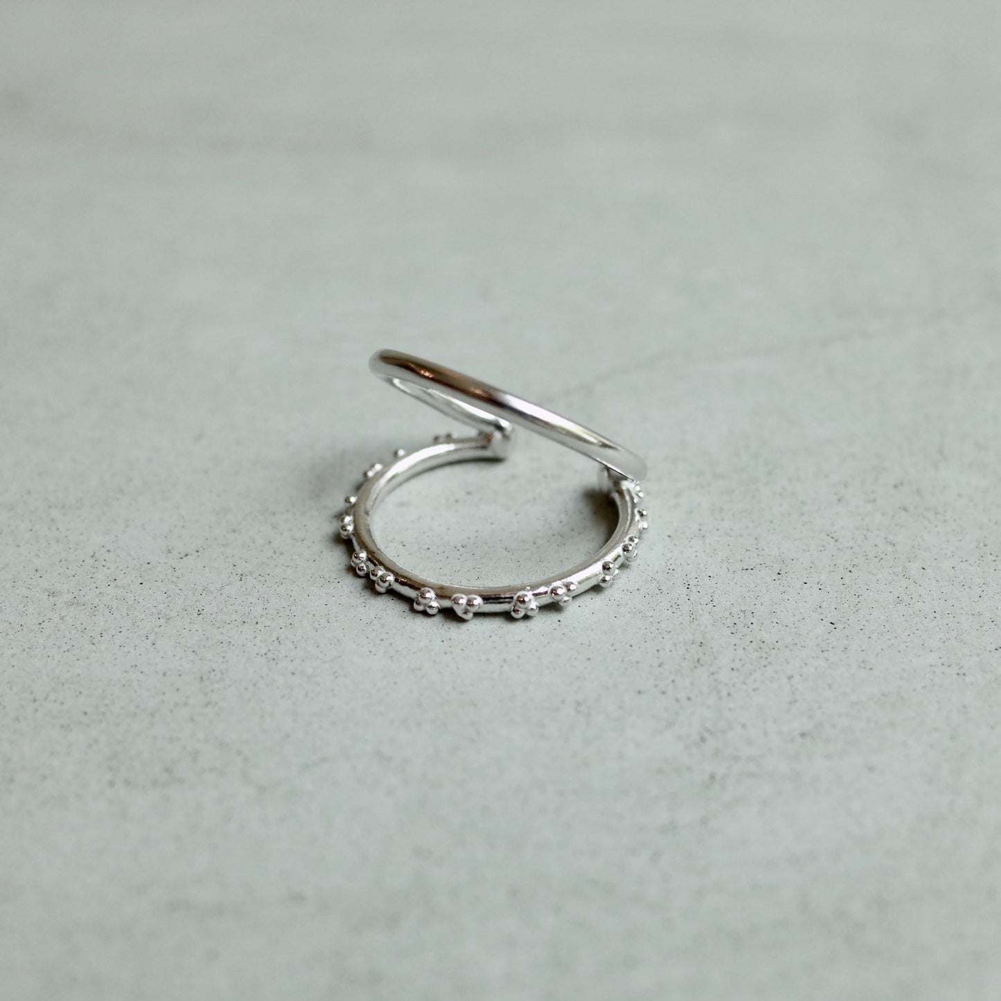 Two Strands Tsubu Ring