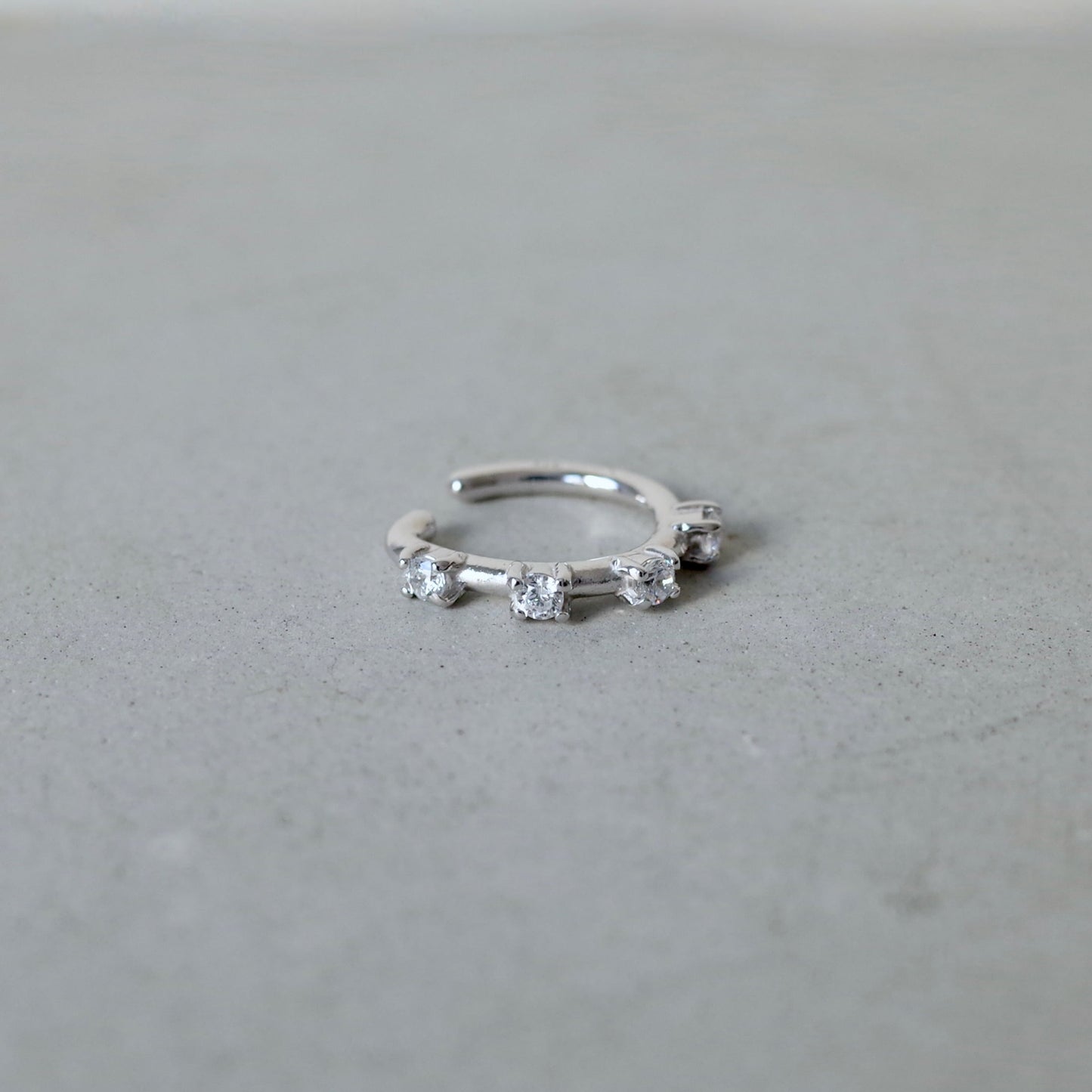 Quad Zirconia Ear Cuff