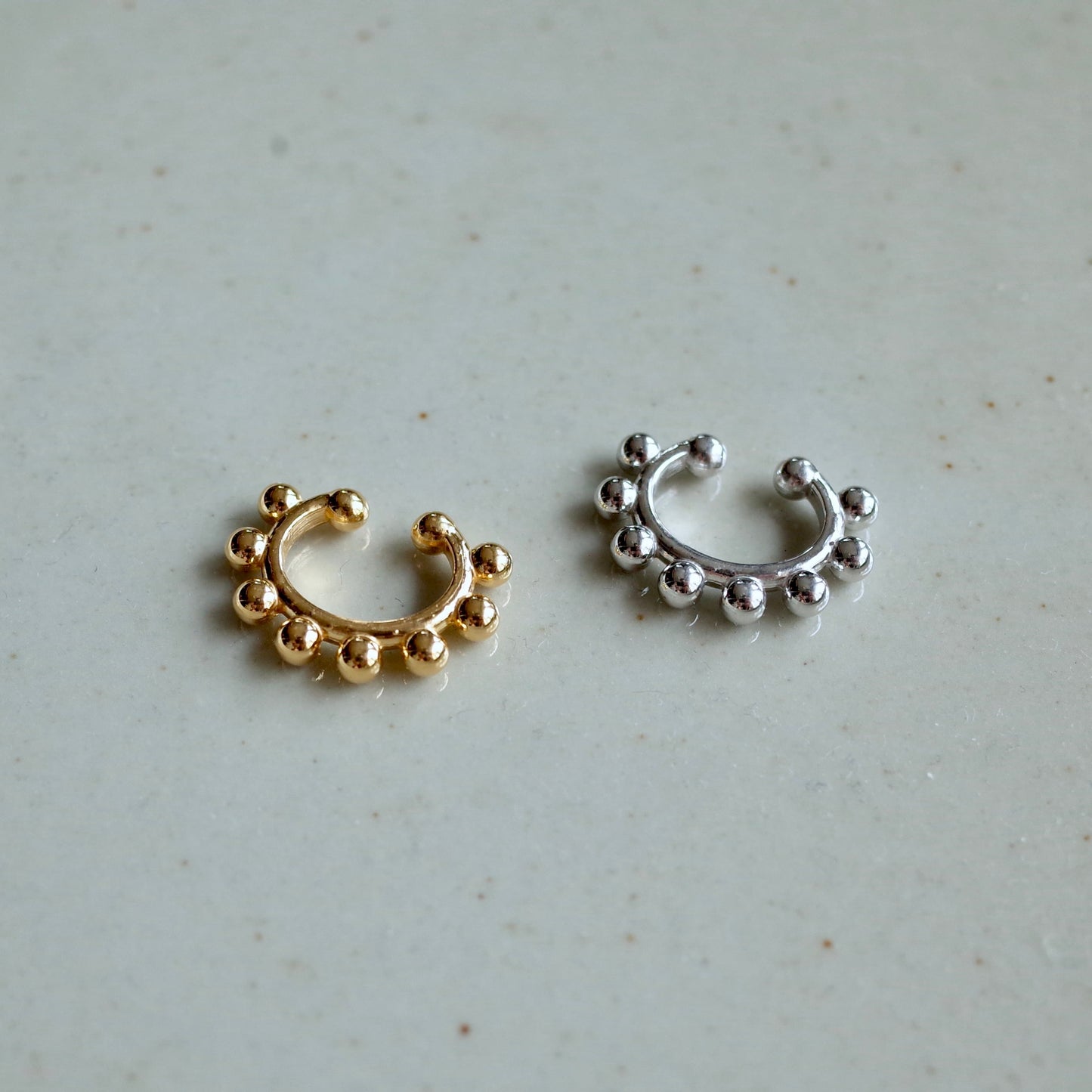 Eight Ball Ear Cuff