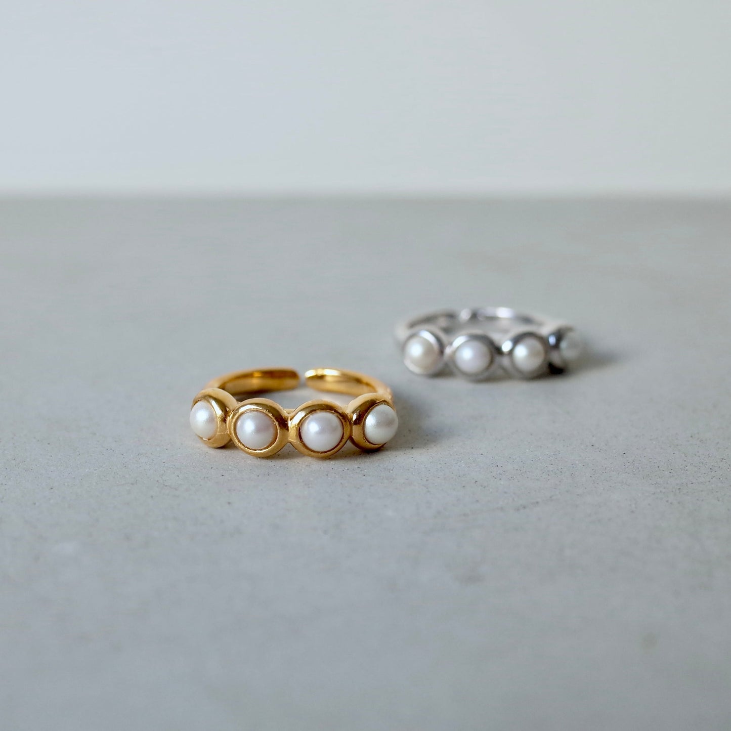 Telescope Pearl Ring
