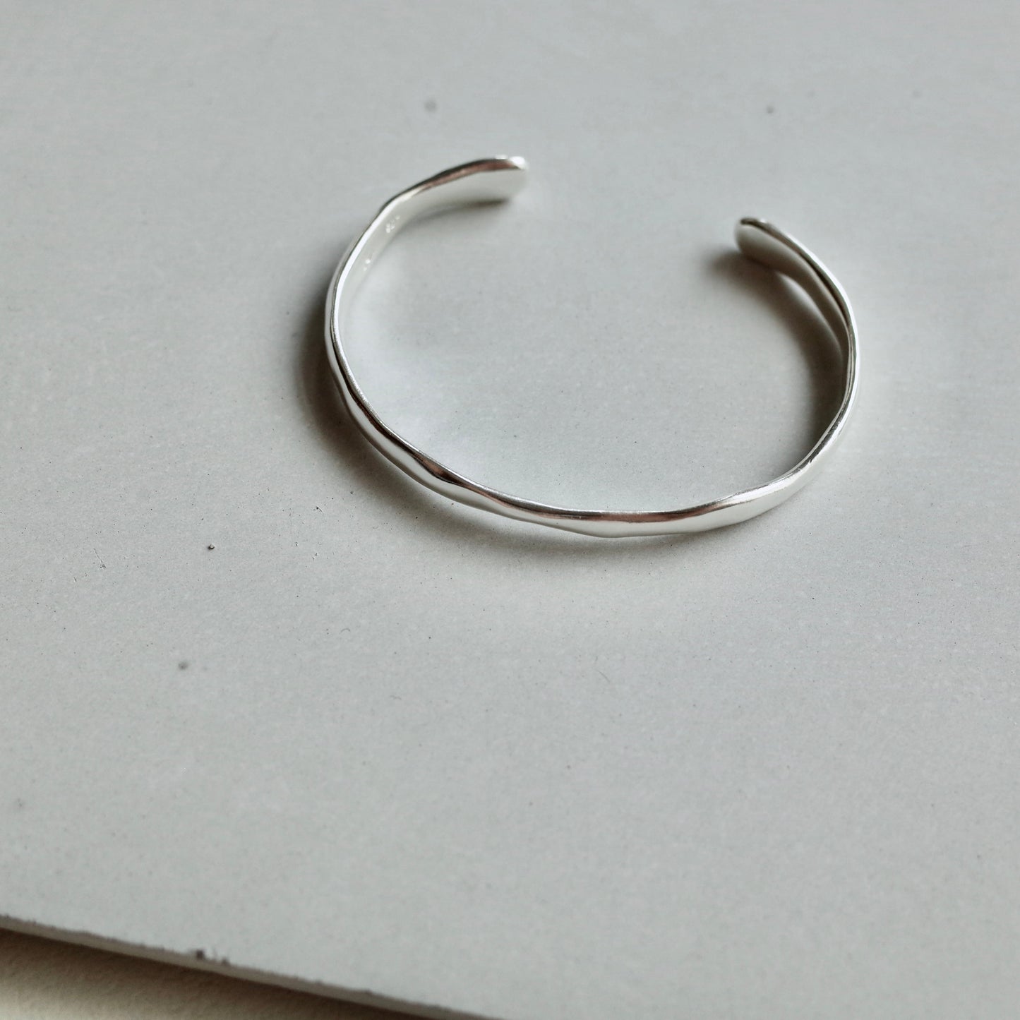 Rough Plate Bangle
