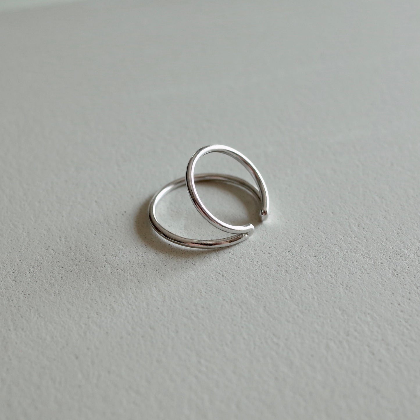Large Two Strands Ear Cuff