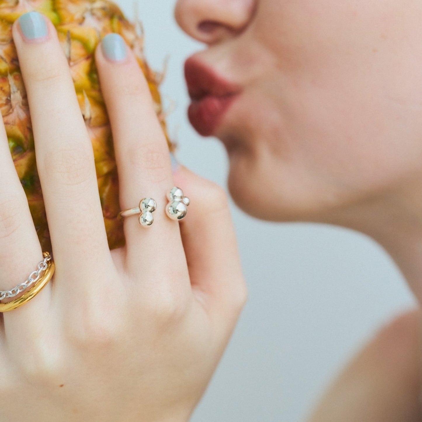 Bicolor Chain Ring