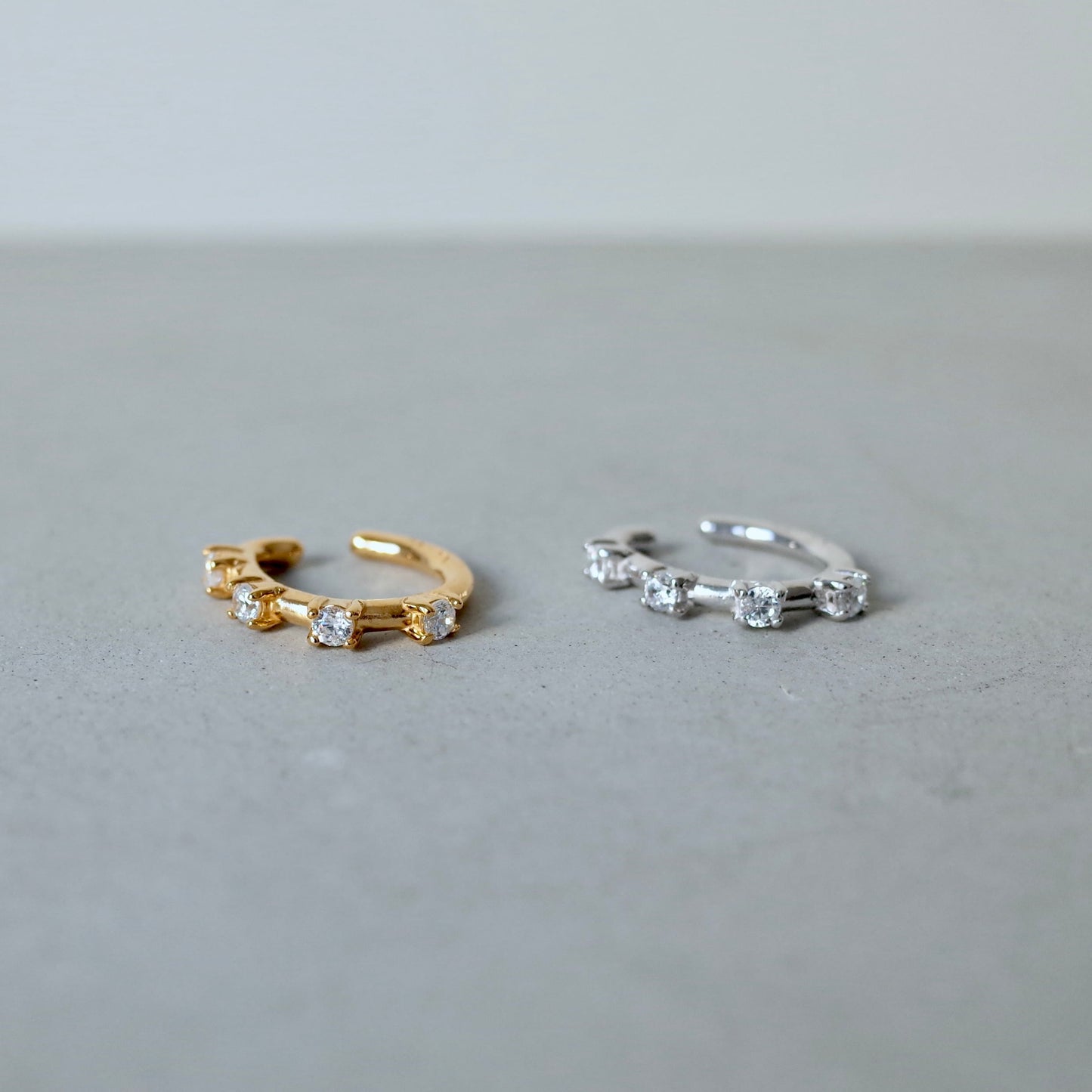 Quad Zirconia Ear Cuff