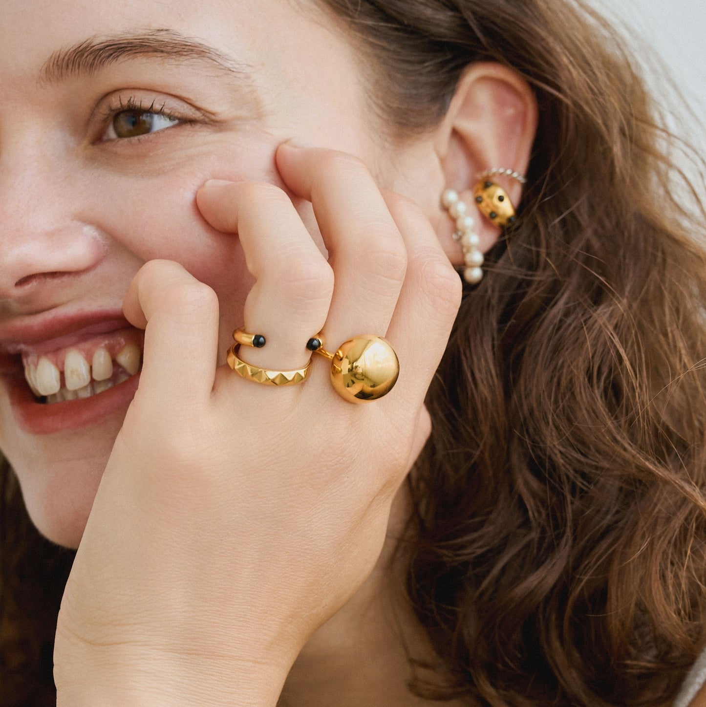 Open Dot Ring