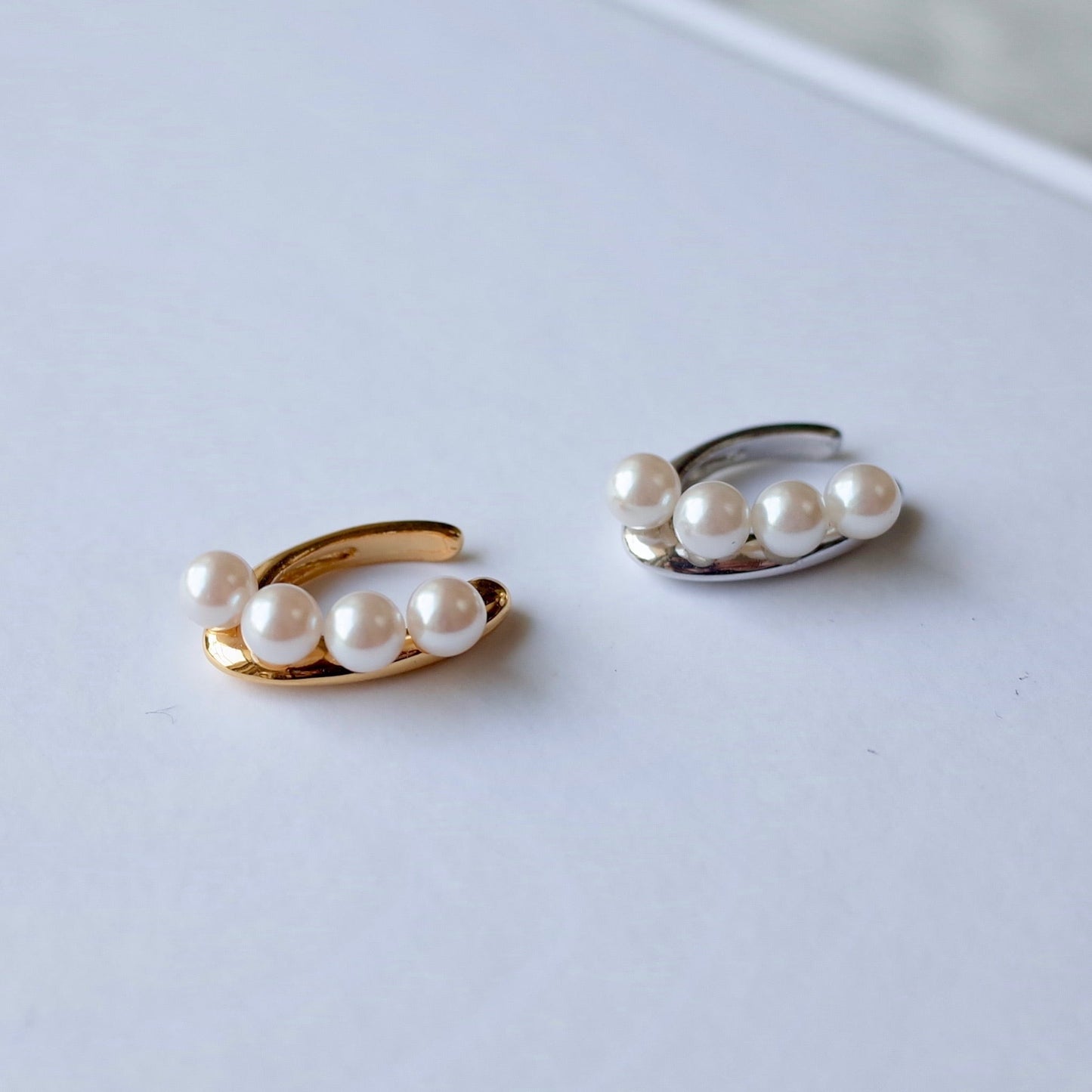 Quad Pearl HawkClaw Ear Cuff