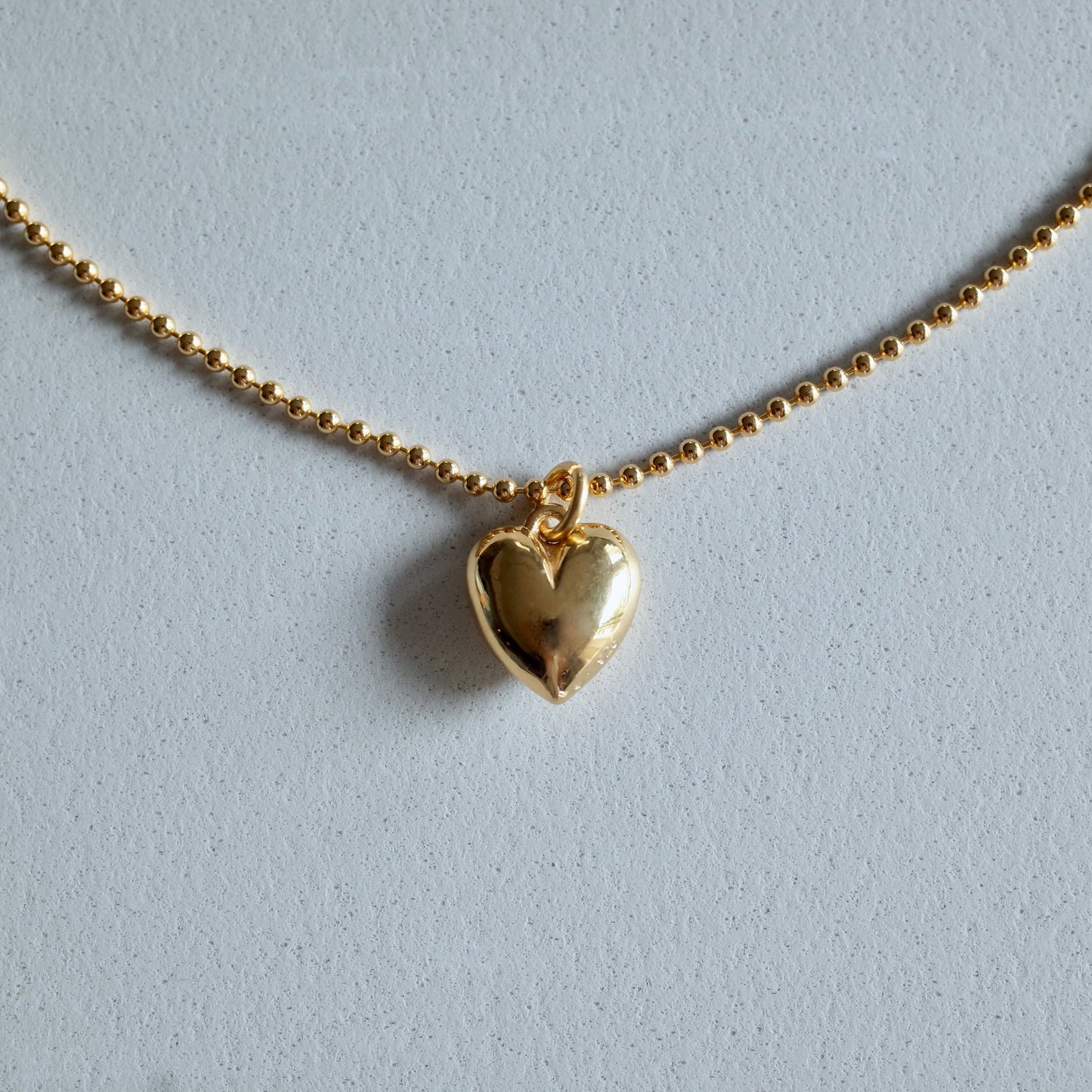 Round Heart Necklace
