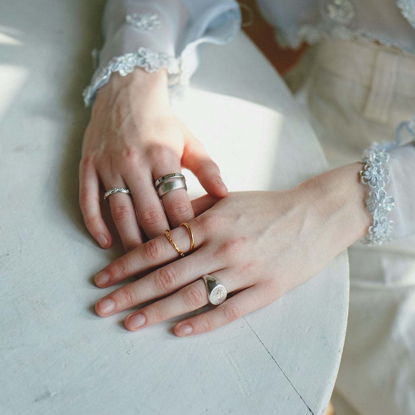 Two Strands Tsubu Ring