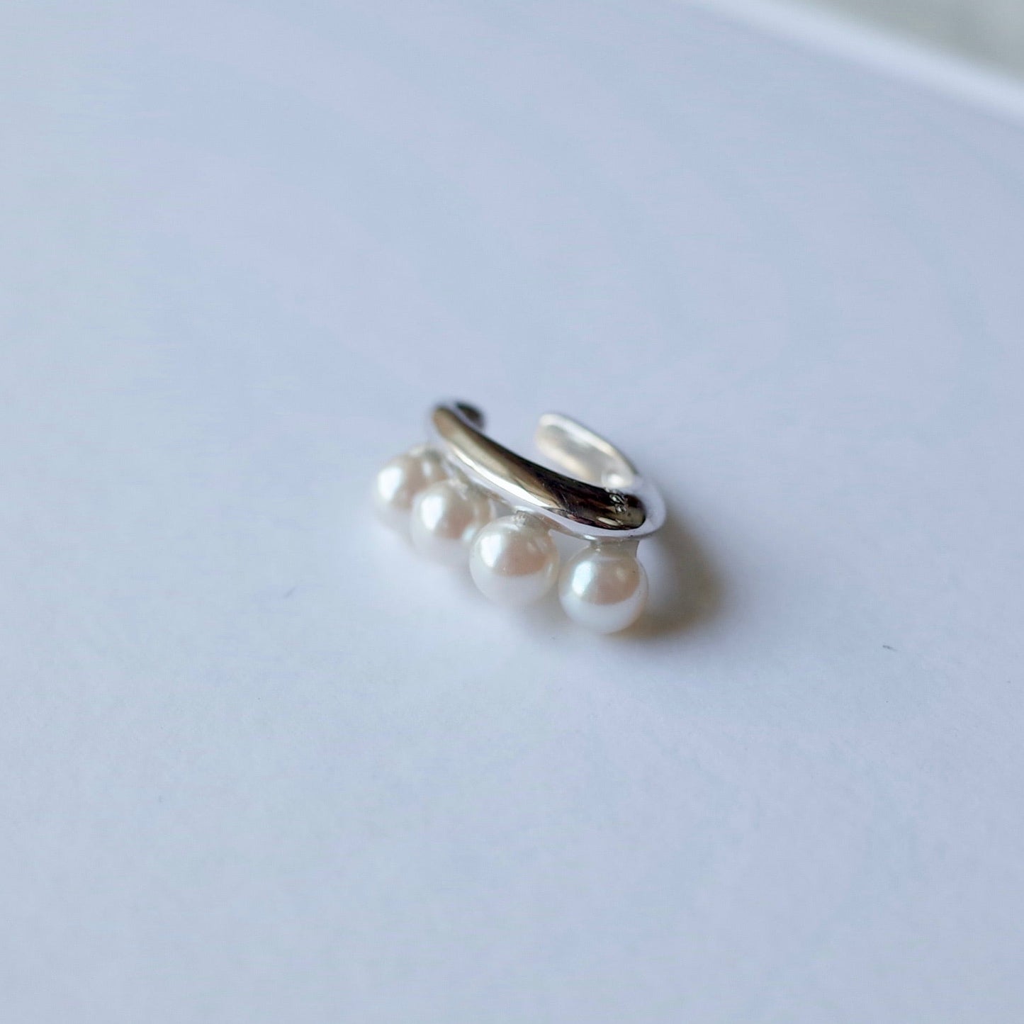 Quad Pearl HawkClaw Ear Cuff
