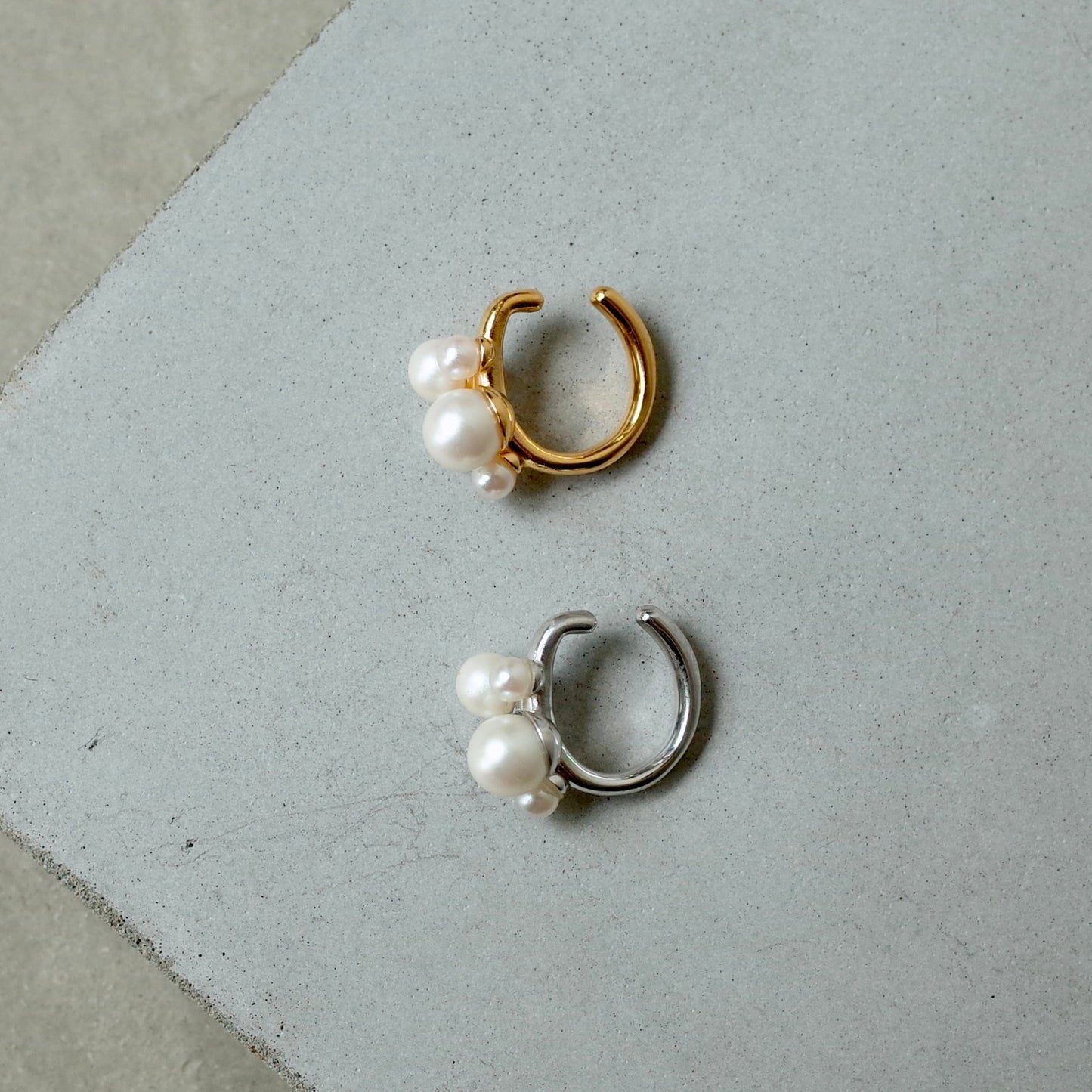 Bubble Pearl Ear Cuff