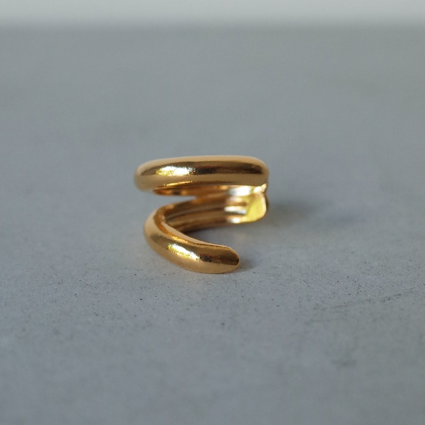 Twin Round Ear Cuff