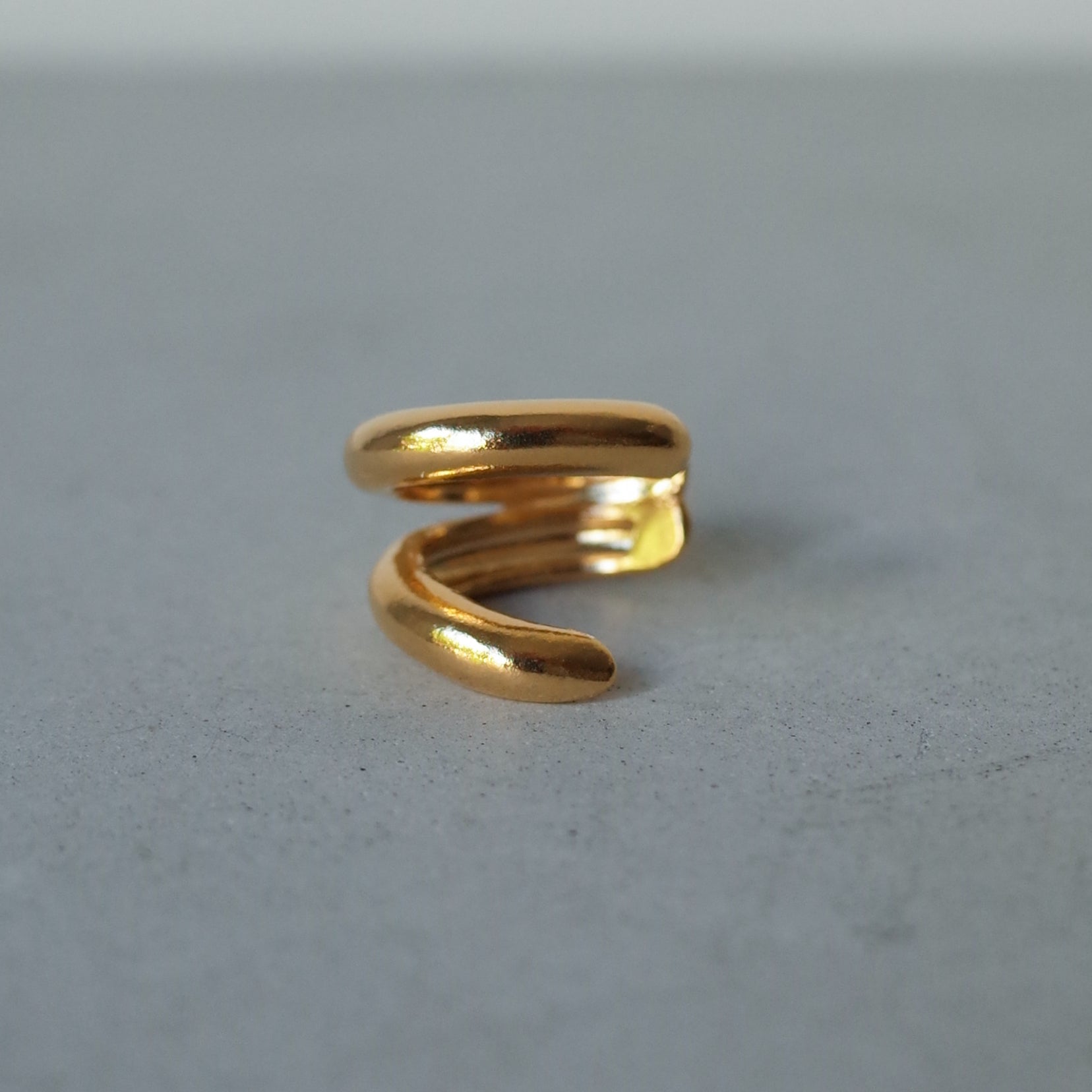 Twin Round Ear Cuff