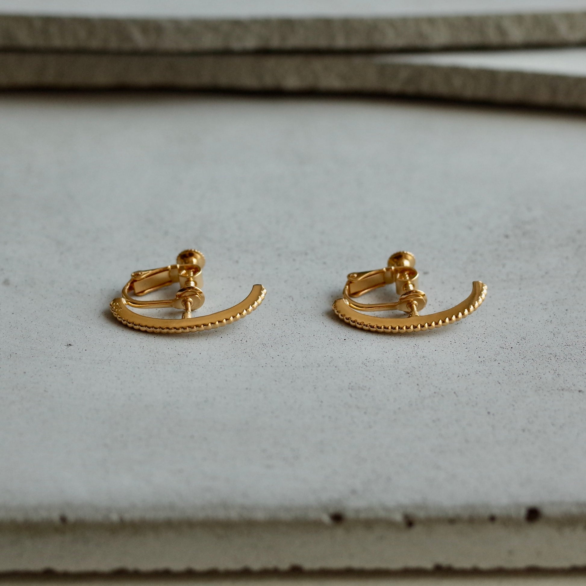Milgrain Earring