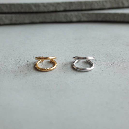 Small Two Strands Ear Cuff