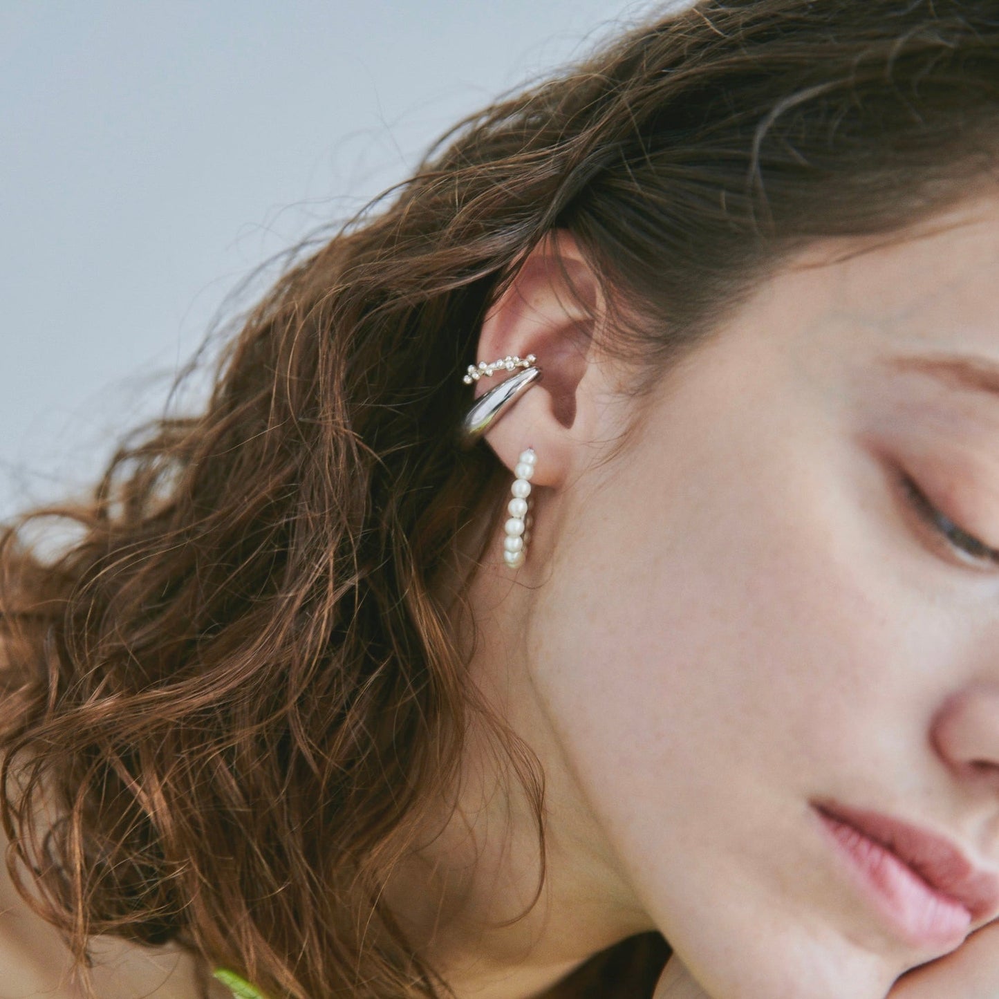Rough Tsubu Ear Cuff