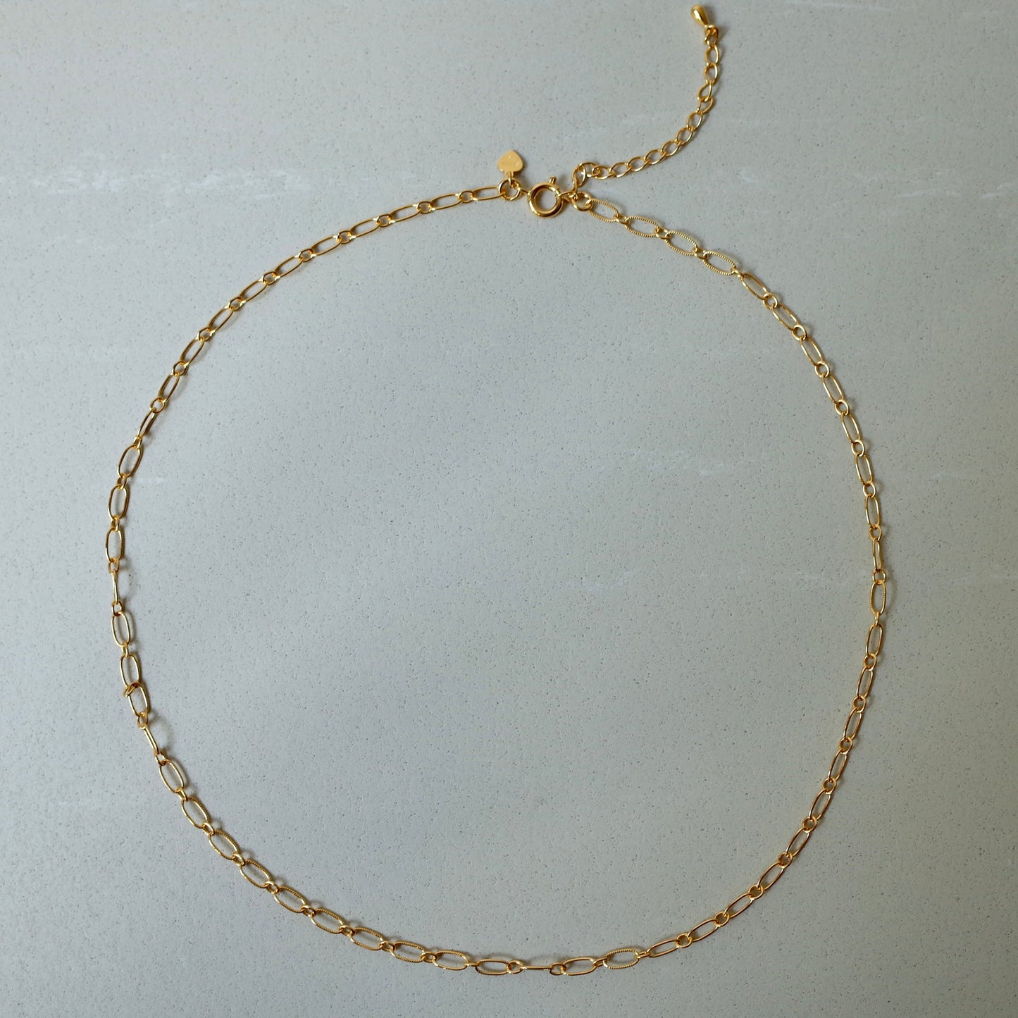 Oval Link Chain Necklace