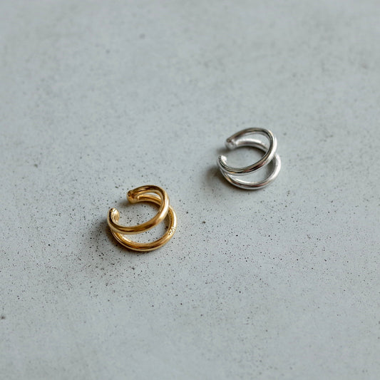 Small Two Strands Ear Cuff