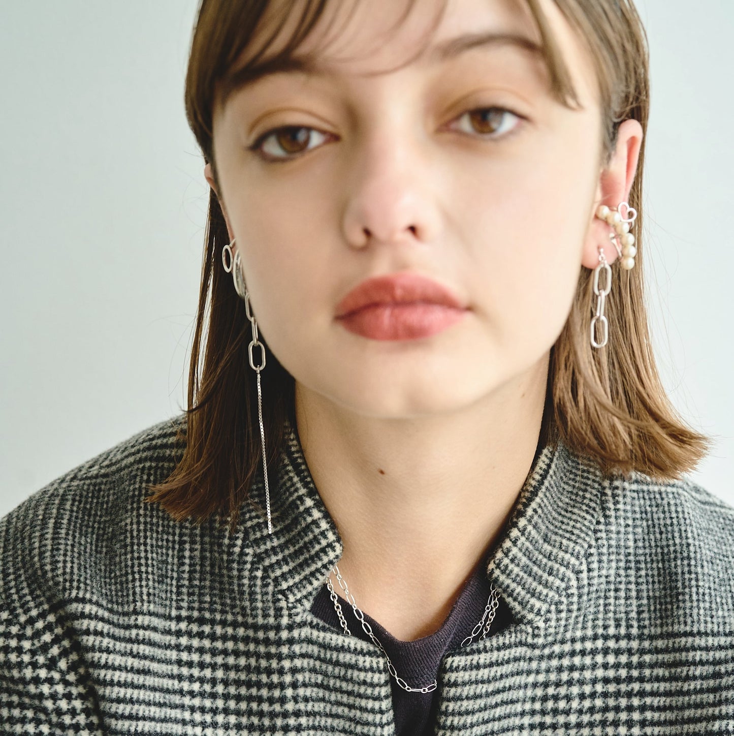 Outline Heart Ear Cuff