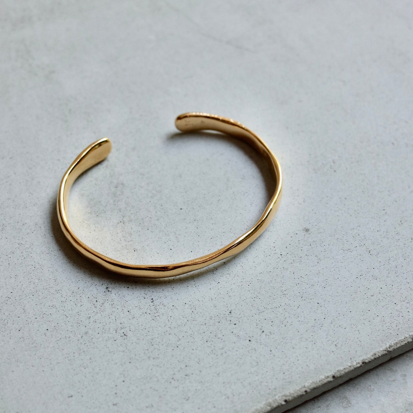 Rough Plate Bangle