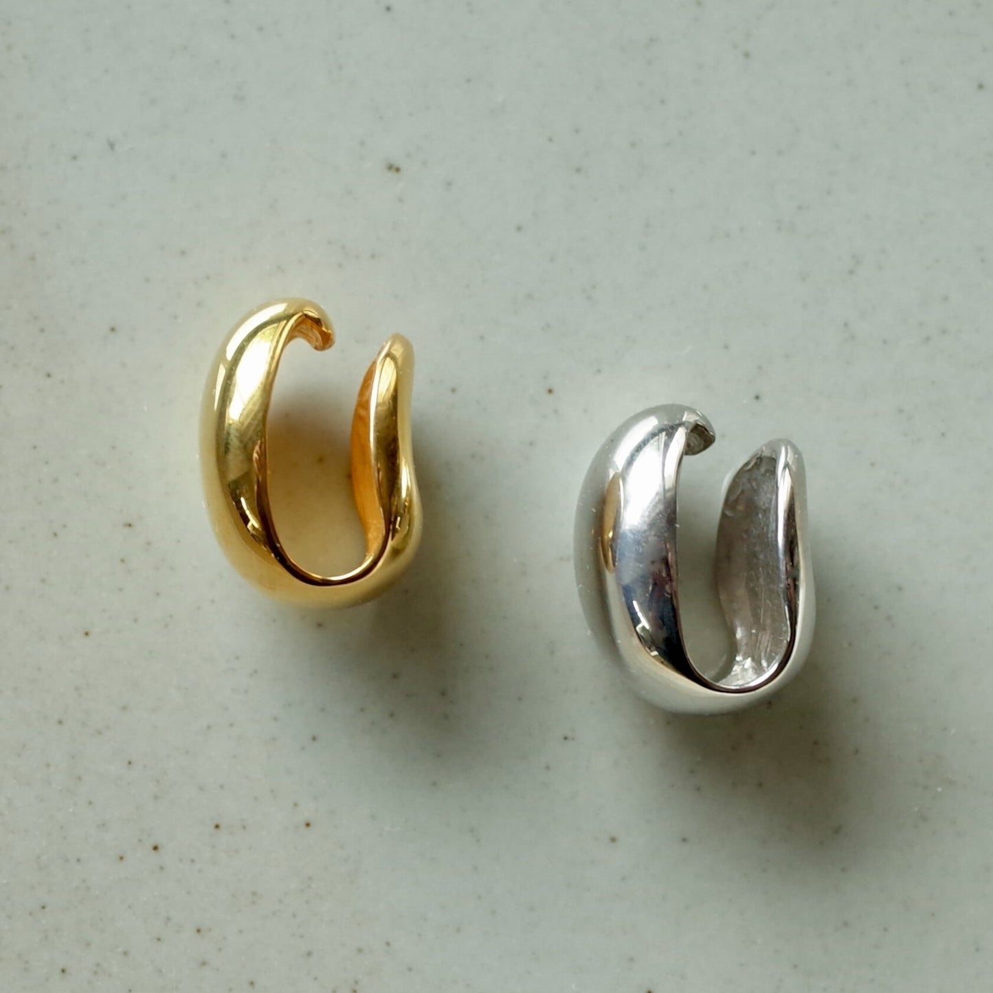 Large Round Shell Ear Cuff