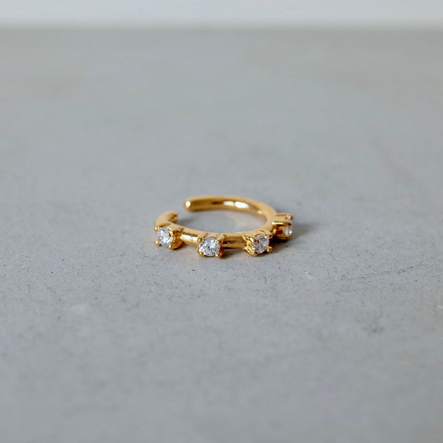 Quad Zirconia Ear Cuff