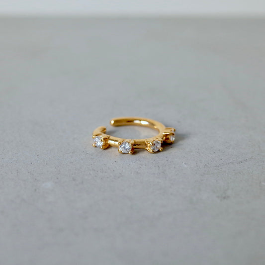 Quad Zirconia Ear Cuff