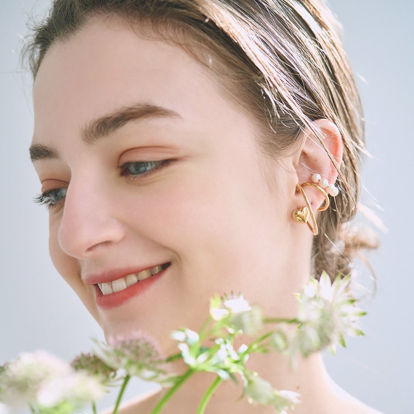 Small Round Heart Pierce